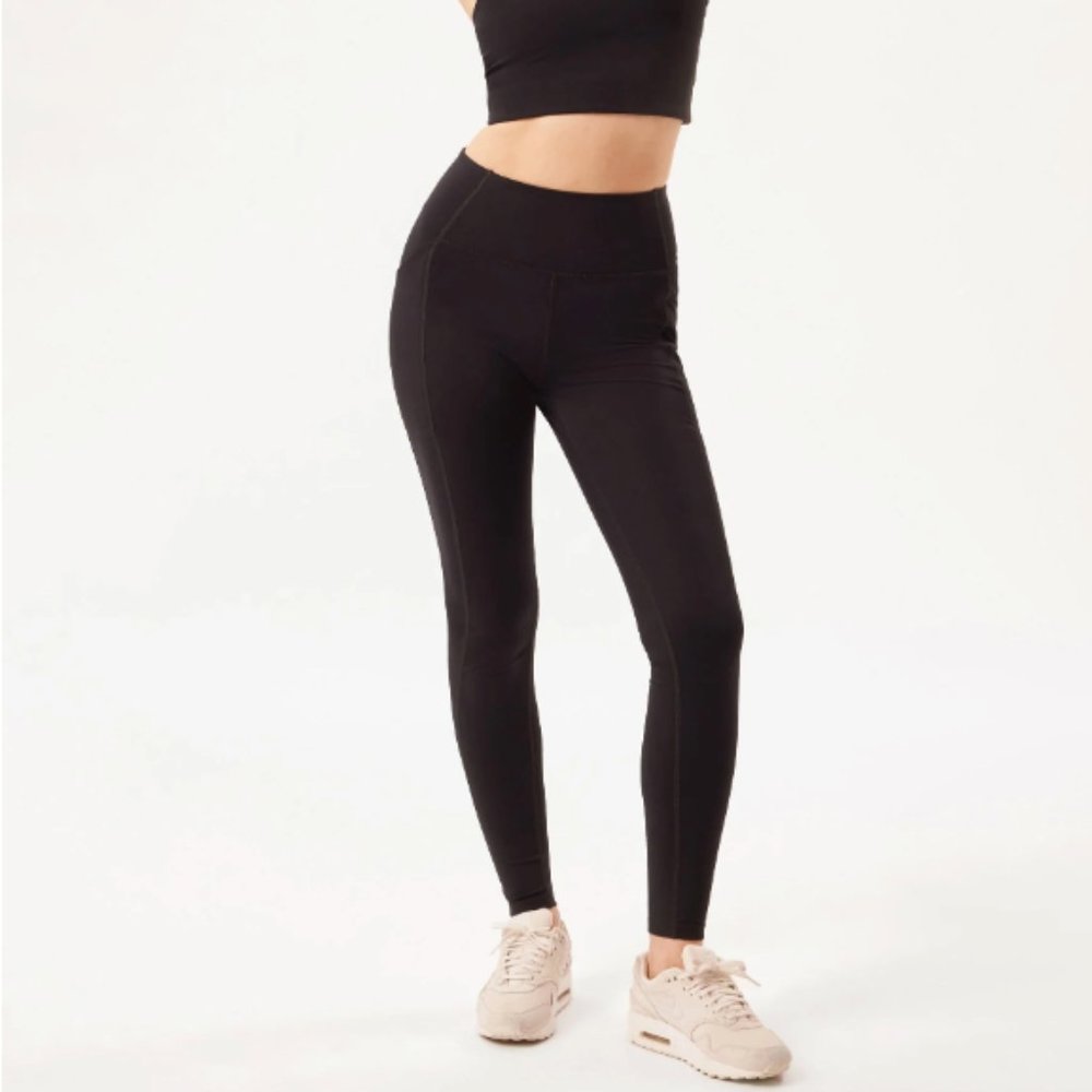 SOLD Girlfriend collective Black compressive pocket legging